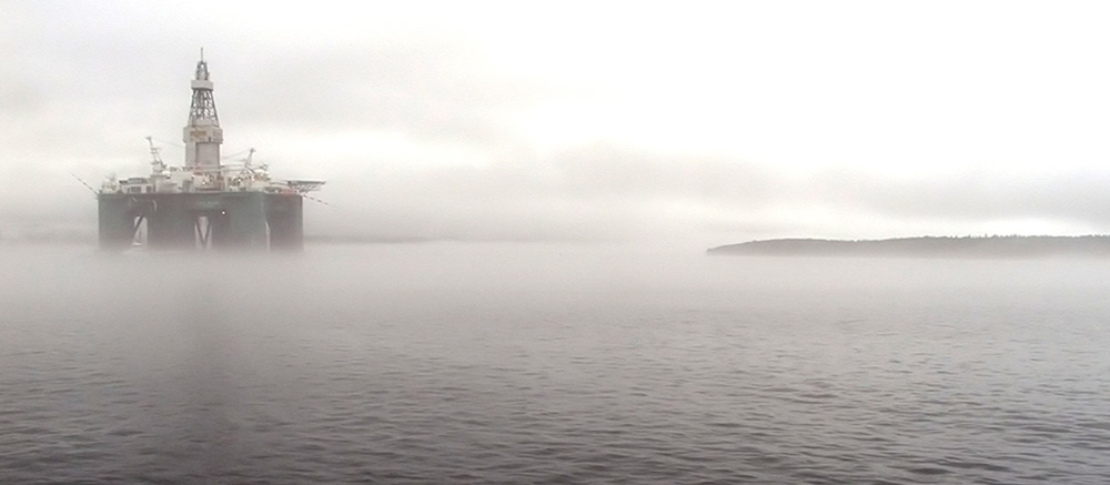 Plateforme de forage 