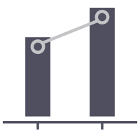 Icône - graphique à barres