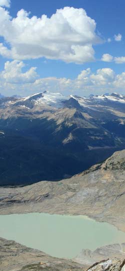 Lac dans les montagnes