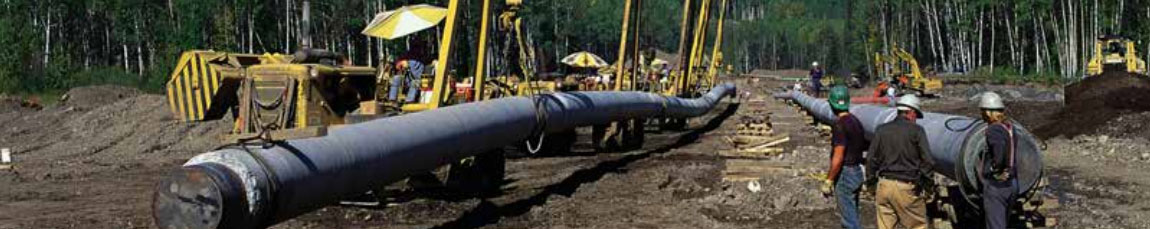 Site de construction de pipeline