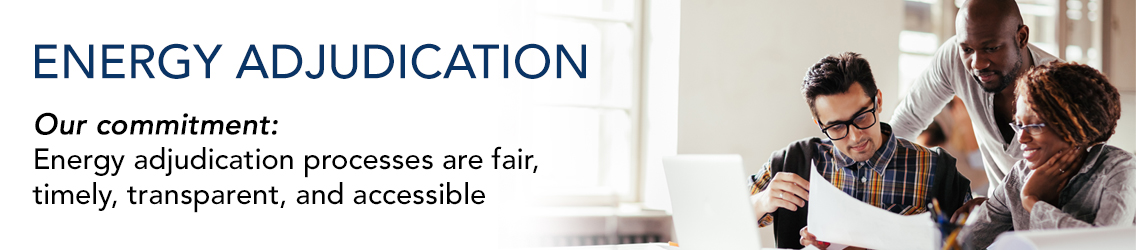 Energy Adjudication