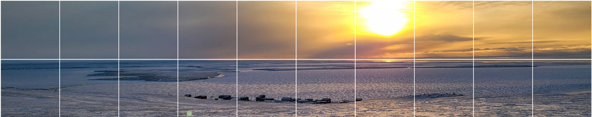 Coucher de soleil sur l’océan