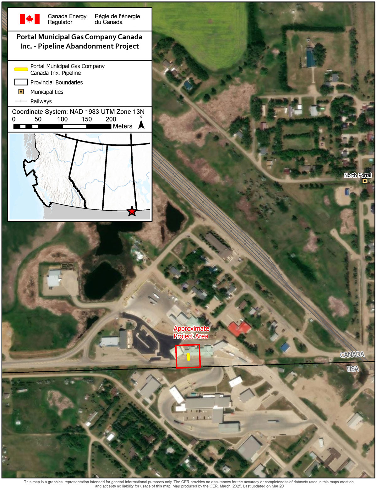 Portal Municipal Gas Company Canada Inc. – Application for Leave to Abandon Pipeline