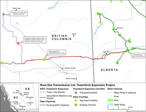 Towerbirch Expansion Project Map