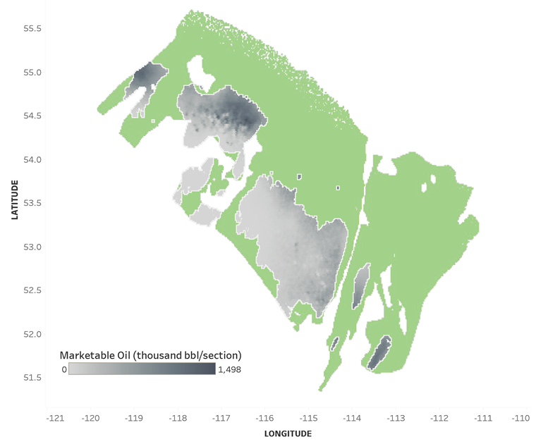 Figure A2 &ndash; Duvernay Shale Expected Marketable Oil