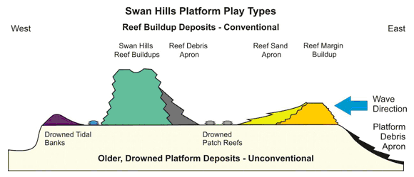 Figure&nbsp;16 - Swan Hills Field reservoir types