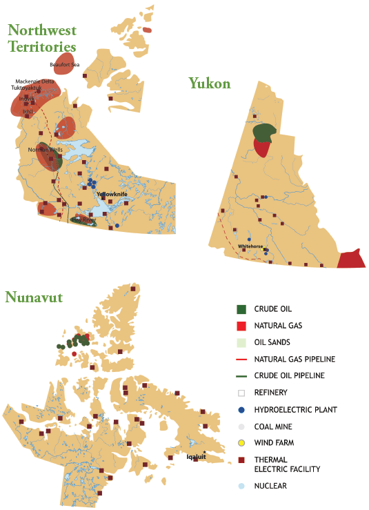Location of Renewable and Non-renewable Resources and Infrastructure