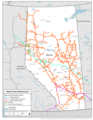Figure 5: Natural gas infrastructure