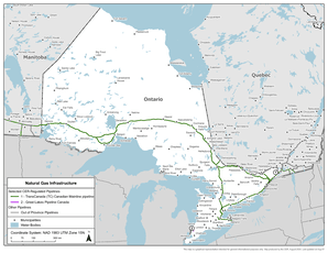 Figure 5: Natural gas infrastructure