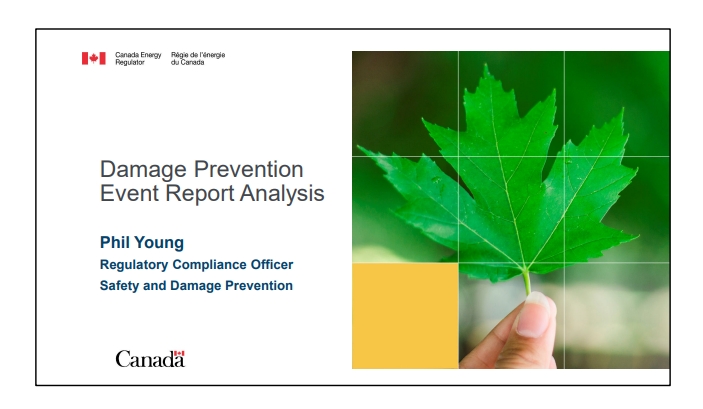 Damage Prevention Event Report Analysis