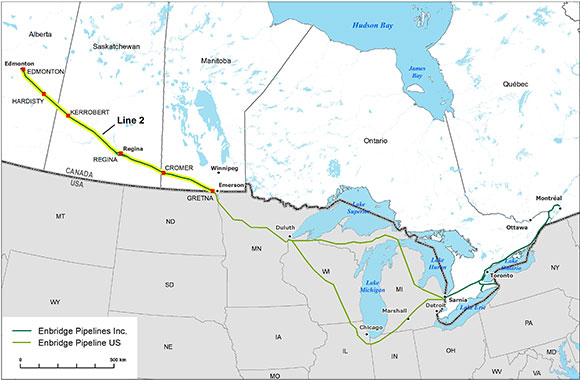 Figure1: Enbridge Line 2
