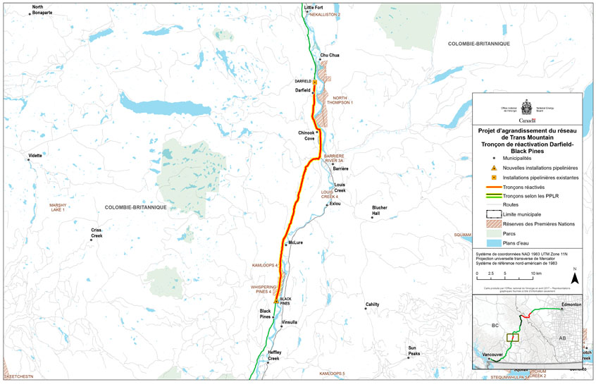 Tronçon de réactivation Darfield-Black Pines