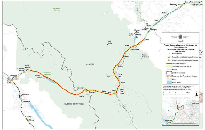 Tronçon de reactivation Hinton-Hargreaves