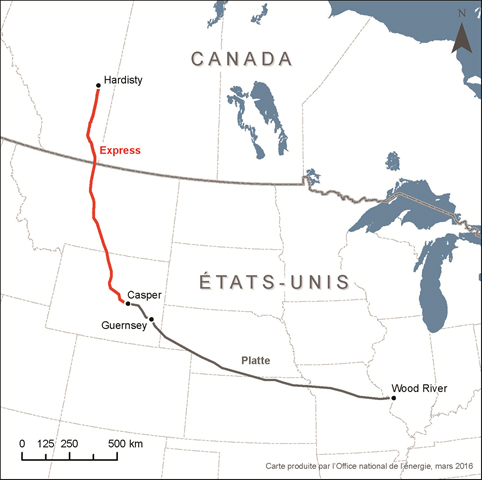 Map – Express Pipeline