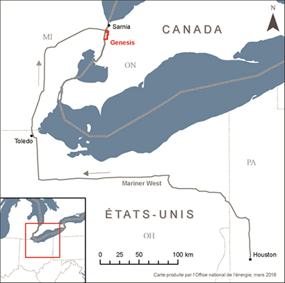 Carte – Pipeline Genesis