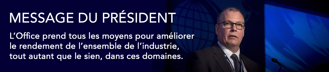 Message du président