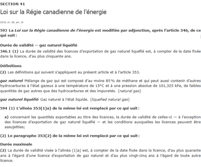 Canadian Energy Regulator Act
